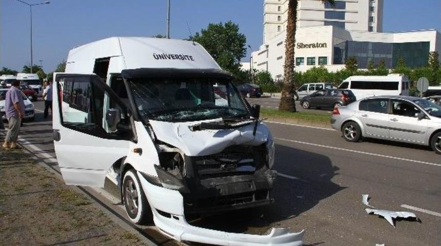 Samsun&rsquo;da Trafik Kazası: 4 Yaralı