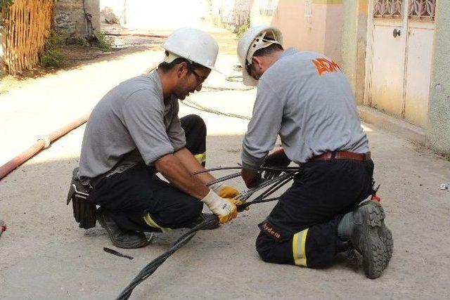 Nazilli’de Yangın Paniği