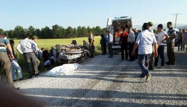 Kütahya’da Trafik Kazası: 1 Ölü, 5 Yaralı