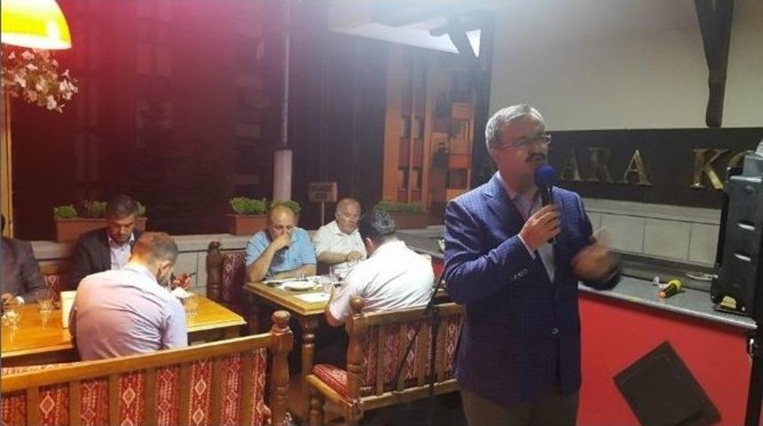 Ak Parti Kızılcahamam İl&ccedil;e Teşkilatı İftar Yemeği D&uuml;zenledi