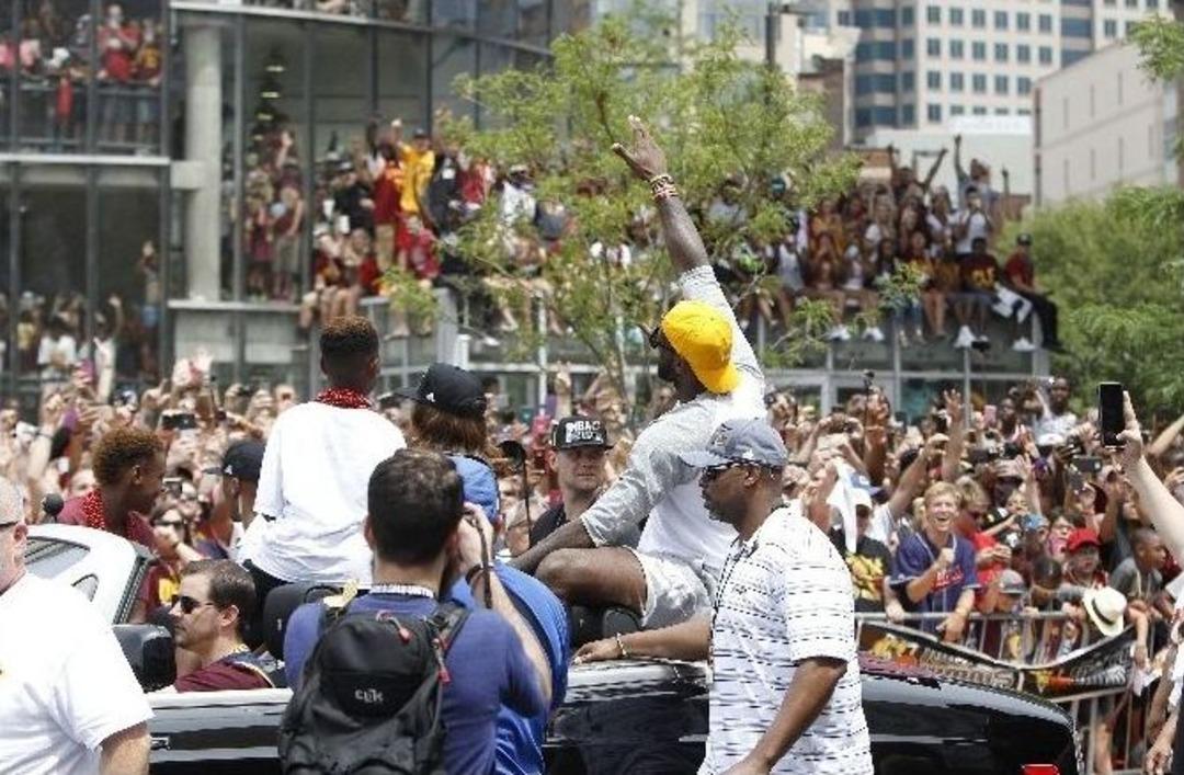 Cleveland&rsquo;da Şampiyonluk Coşkusu