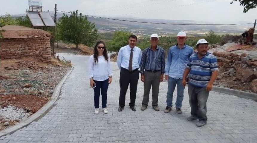 Kilit Taşı D&ouml;şeme &Ccedil;alışmaları Tam Gaz S&uuml;r&uuml;yor