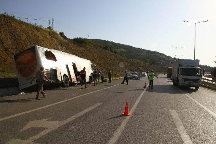 Samsun’da Otobüs Refüje Çarptı: 40 Yaralı G1