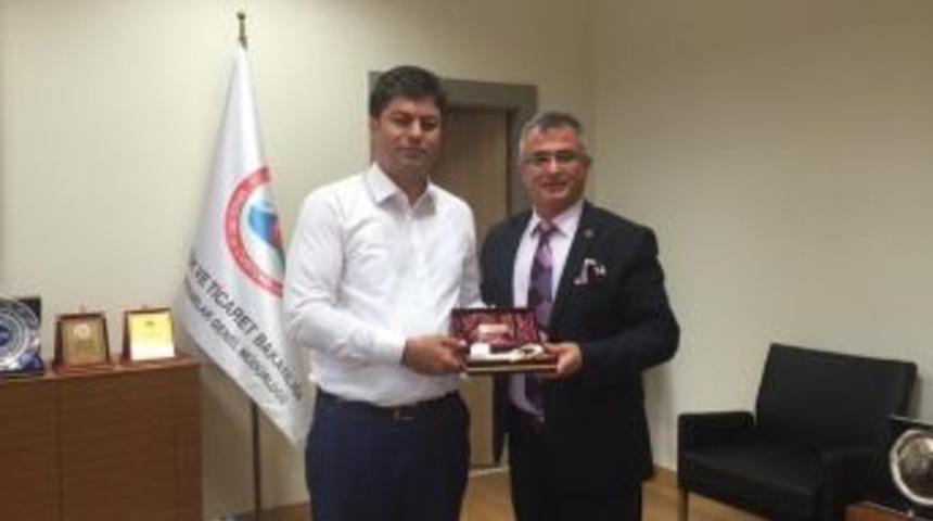 Eskuber&rsquo;den Esnaf Ve Sanatkarlar Genel M&uuml;d&uuml;rl&uuml;ğ&uuml;ne Ziyaret