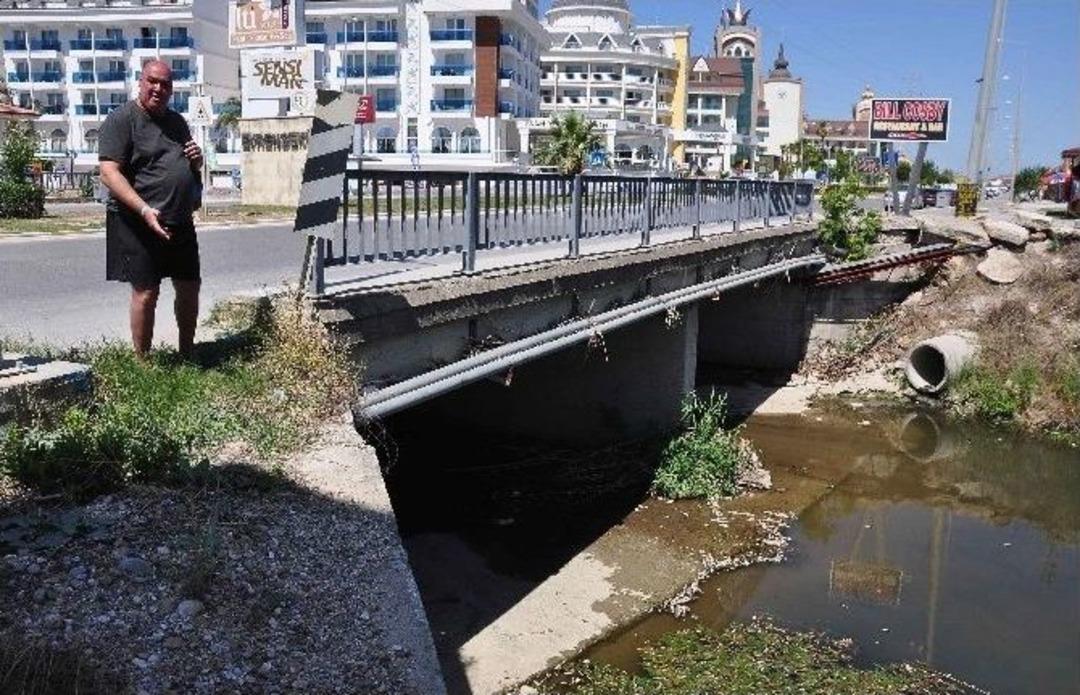 Manavgat Ilıca Deresinde Balık &Ouml;l&uuml;mleri