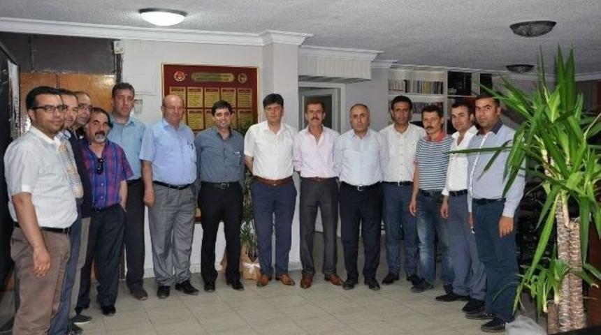 Adıyamanlı Gazetecilerden &Ccedil;gc&rsquo;ye Ziyaret