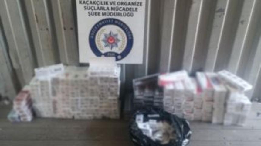 D&uuml;zce&rsquo;de Ka&ccedil;ak Sigara Operasyonu