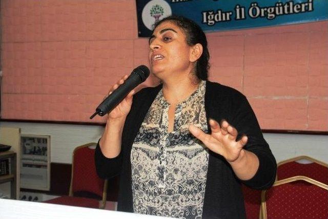 Iğdır’da Dbp Ve Hdp’den, Öldürülen Pkk’lıların Ailelerine İftar