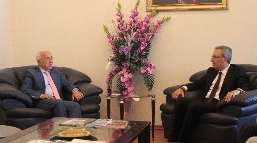 Başkan Hi&ccedil;yılmaz, T&uuml;rkiye İş Bankası Genel M&uuml;d&uuml;r Bali&rsquo;yi Konuk Etti