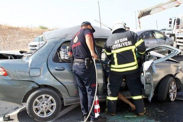 Didim’de Trafik Kazası; 1 Ölü 2 Yaralı