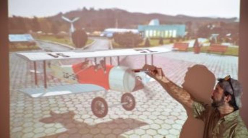 Anadolu&rsquo;da &ldquo;havacılık Temalı 3 Boyutlu Sokak Resim &Ccedil;izim&rdquo; Semineri