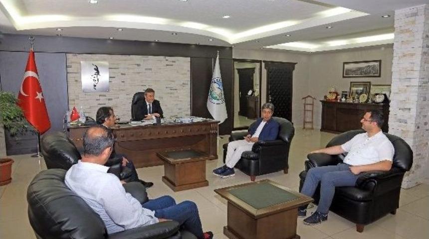 Gazeteciler Cemiyeti&rsquo;nden Talas&rsquo;a Nezaket Ziyareti