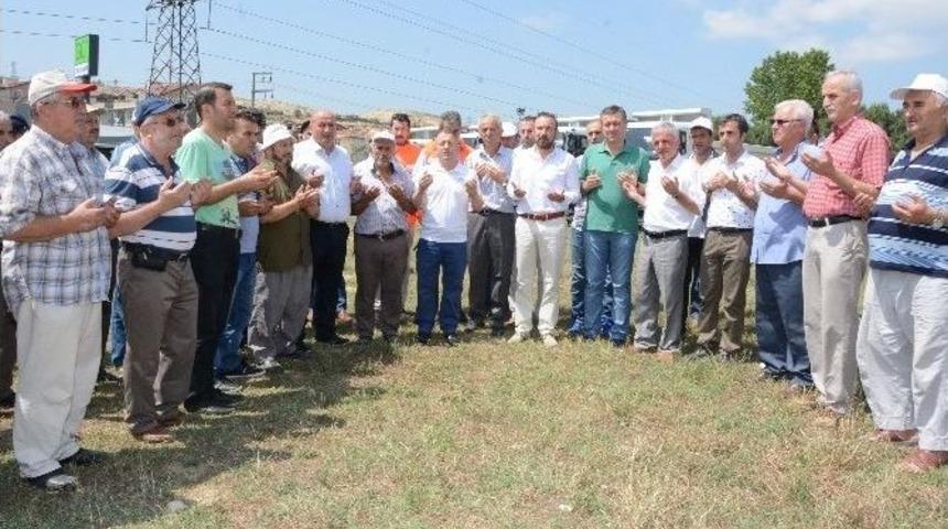 Başkan Doğan Boğaziçi Camisinin Temel Atma Programı Katıldı