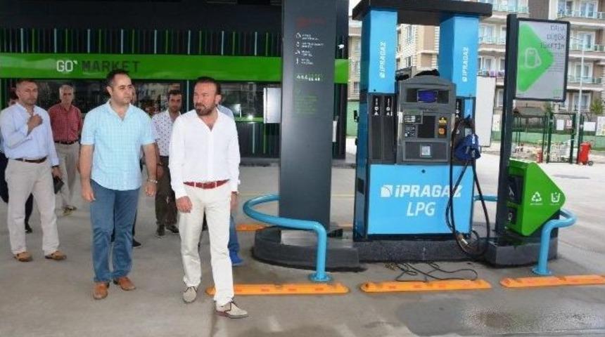 Başkan Doğan, Akaryakıt İstasyonunu İnceledi