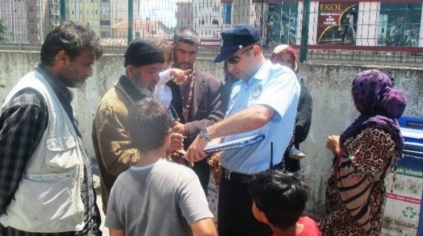 İzmit’te Dilenci Denetimi Artırıldı