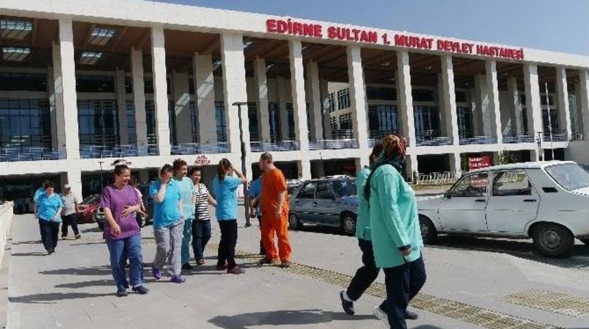 Taşeron İş&ccedil;ilerin Eylemi