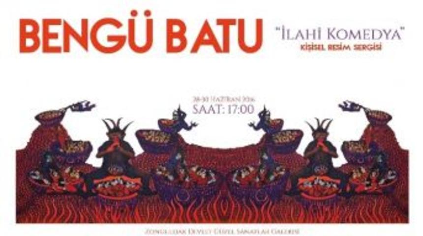 Sanat&ccedil;ı Beng&uuml; Batu&rsquo;nun &lsquo;ilahi Komedya&rsquo; Sergisi İzleyiciyle Buluşuyor