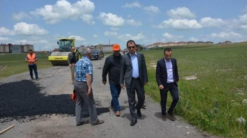 &Ouml;zel İdare Genel Sekreteri Dolu, K&ouml;y Yollarında Yapılan &Ccedil;alışmaları Yerinde G&ouml;rd&uuml;