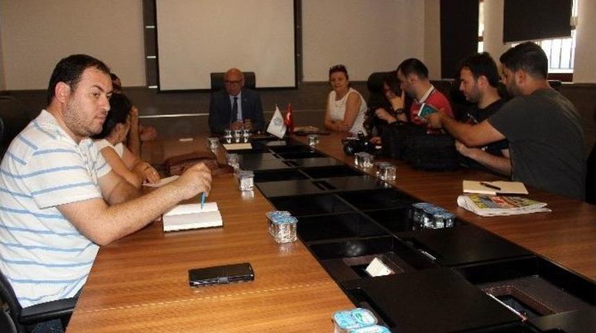Başkan Eşkinat Basın Mensuplarıyla Bir Araya Geldi