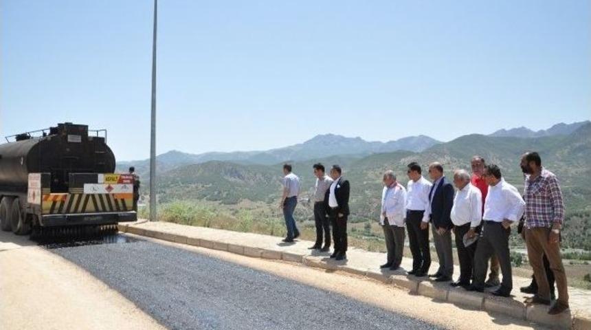Tunceli Osb&rsquo;nin Yol Sorunu &Ccedil;&ouml;z&uuml;l&uuml;yor