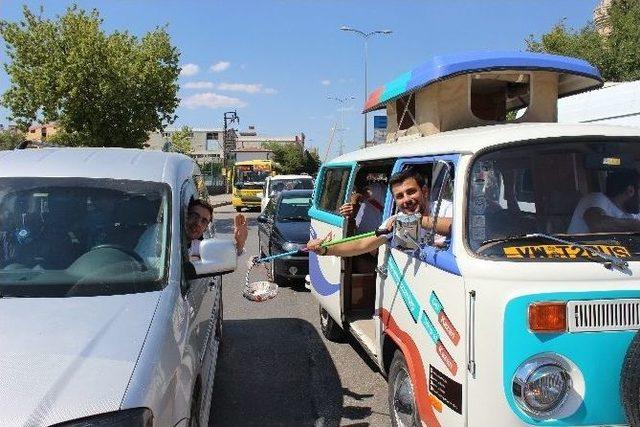Forum Gaziantep Ziyaretçilerine Trafikte De Kazandırmaya Devam Etti
