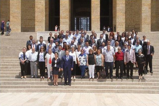 Maltepe Belediye Başkanı Kılıç, Anıtkabir’i Ziyaret Etti