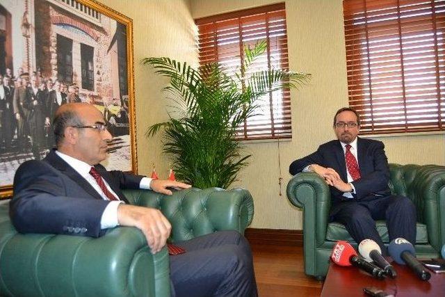 Abd Büyükelçisi Bass’dan Vali Demirtaş’a Ziyaret 1