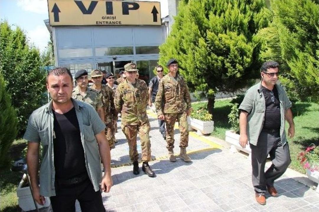 İtalya Genelkurmay Başkanı Kahramanmaraş&rsquo;ta