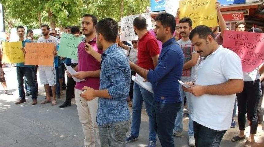 Atama Bekleyen Öğretmenler Basın Açıklaması Yaptı