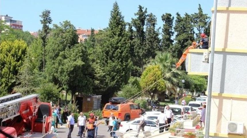 Tahliye Tatbikatı Ger&ccedil;eğini Aratmadı