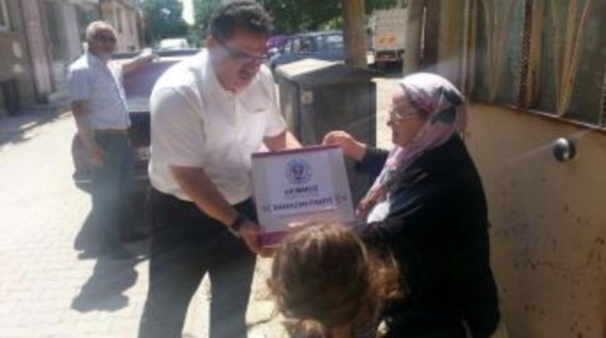 Akşehir’de İhtiyaç Sahiplerine Gıda Yardımı