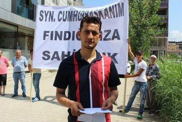 &Uuml;reticilerden Fındık Protestosu 1