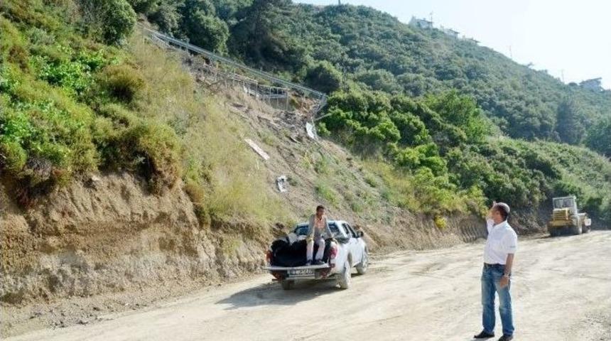 Mudanya Beyazkayalar&rsquo;a Heyelan &Ouml;nlemi