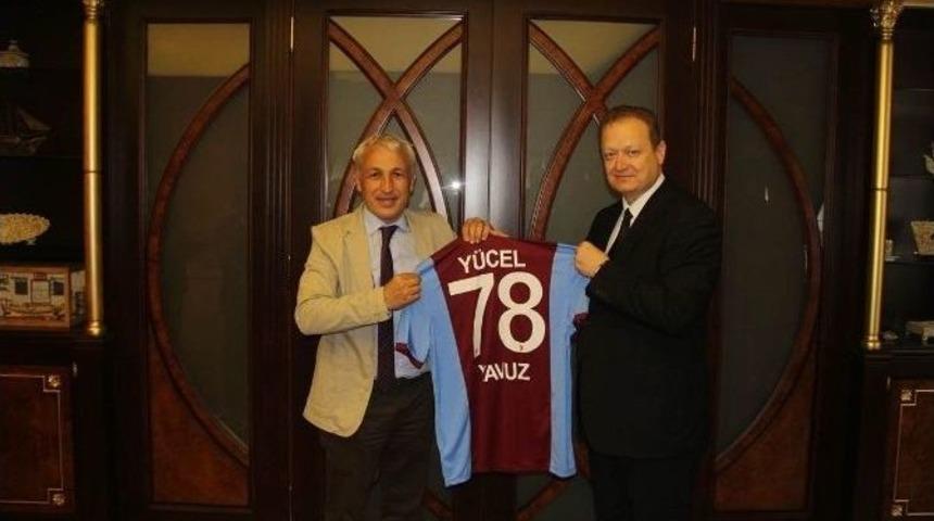 Trabzonspor, Vali Yavuz&rsquo;u Ziyaret Etti