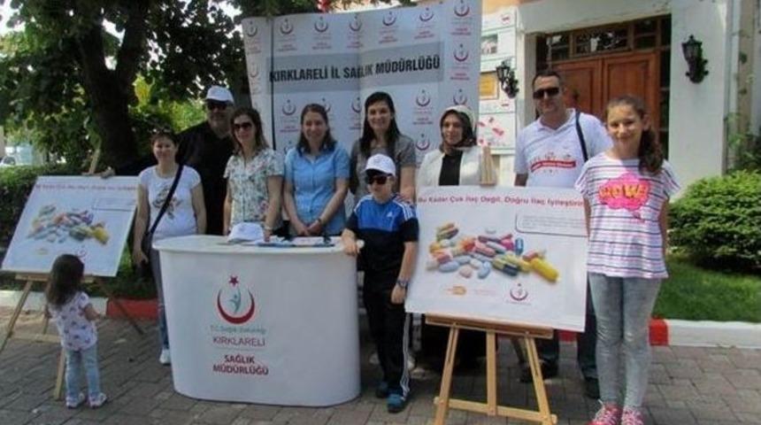 Kırklareli&rsquo;de &lsquo;akılcı İla&ccedil; Kullanımı Standı&rsquo; Kuruldu