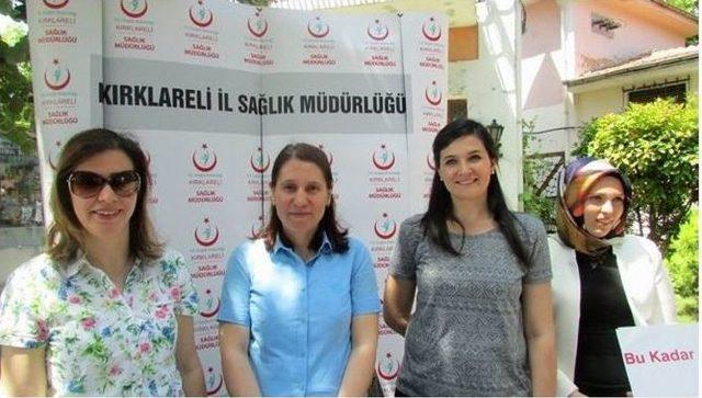 Kırklareli’de ‘akılcı İlaç Kullanımı Standı’ Kuruldu