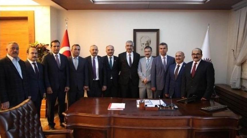 Bekiroğlu Ve Belediye Başkanlarından Vali Kılı&ccedil;&rsquo;a Ziyaret