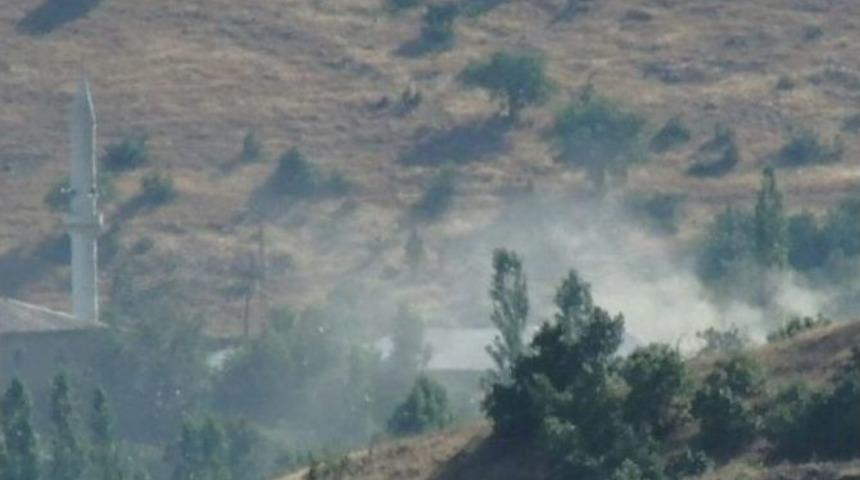 Sınır B&ouml;l&uuml;ğ&uuml;ne Havanlı Saldırı