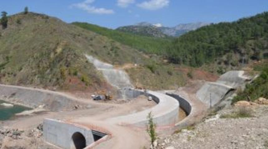 Dsi Küçük Aksu Barajı’nda Çalışmaları Sürdürüyor