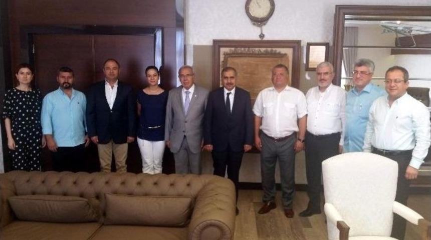 Ayso Ve Ortaklar Osb&rsquo;den Vali &Ouml;mer Faruk Ko&ccedil;ak&rsquo;a Ziyaret