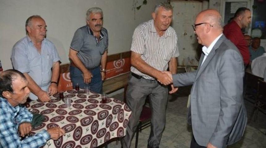 Başkan Eşkinat, Mahalle Sakinleriyle Bir Araya Gelmeye Devam Ediyor