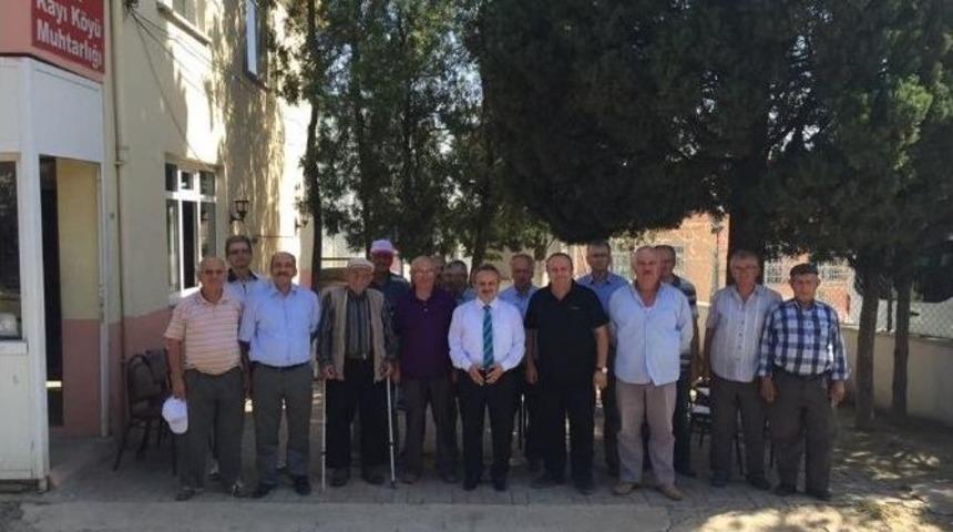 Kayı Mahallesinde &Ccedil;ift&ccedil;i Toplantısı