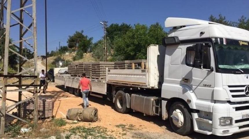 Vezirhan&rsquo;da Yollara Parke Taşı Uygulaması