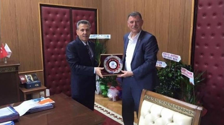 Başkan Duymuş&rsquo;tan Vali Elban&rsquo;a Ziyaret