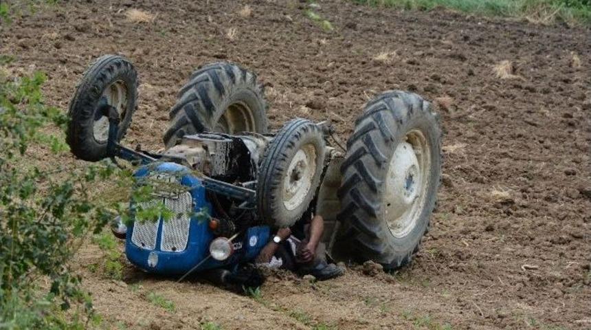Bafra&rsquo;da Trakt&ouml;r Devrildi: 1 &Ouml;l&uuml;
