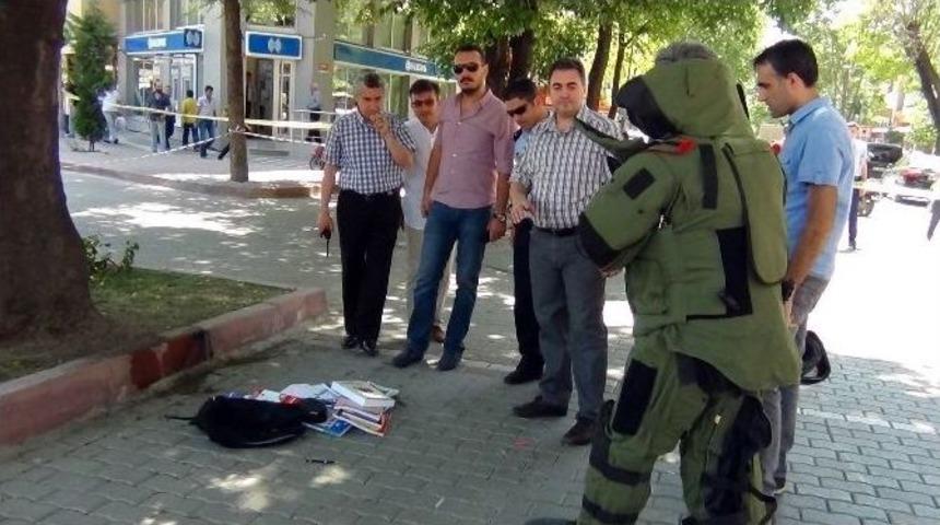 Kütahya’da Şüpheli Çanta Alarmı