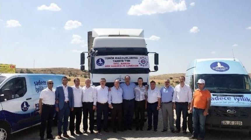 Memur-sen&rsquo;den, Ter&ouml;r Mağduru Ailelere Gıda Yardımı