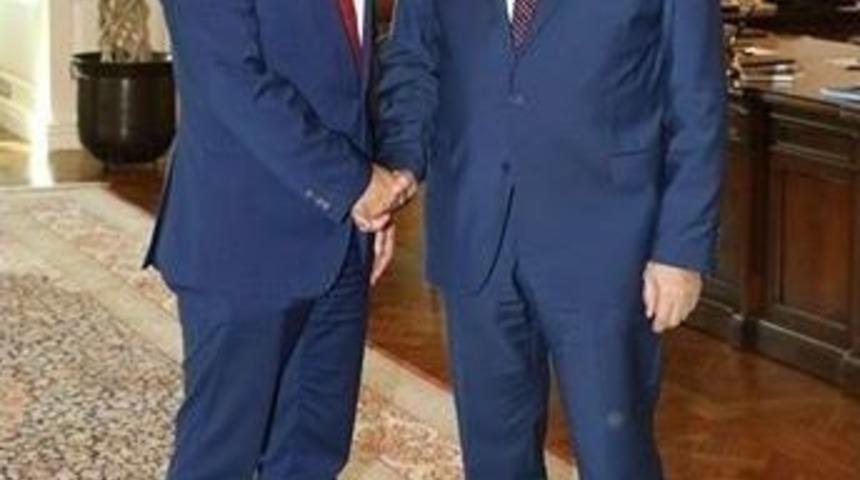 Belediye Başkanı Kara Başbakan Yıldırım İle G&ouml;r&uuml;şt&uuml;