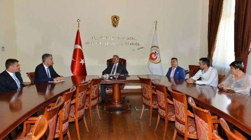 Baib&rsquo;den Vali Karaloğlu&rsquo;na Ziyaret