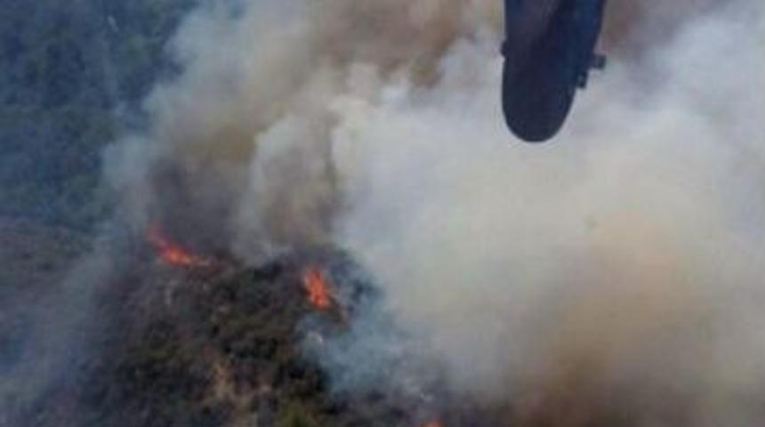 Kumluca&rsquo;da Orman Yangını